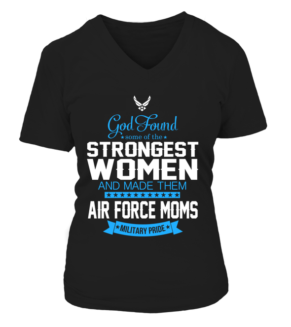 God Found Air Force Moms T-shirts - MotherProud