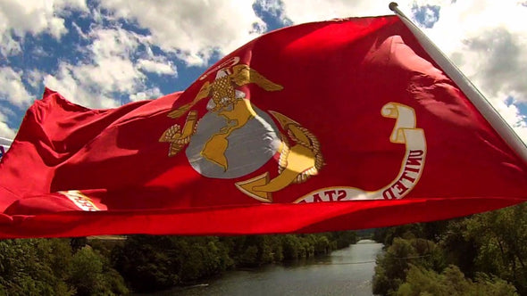 Embroidered United States Marine Corps Flag - MotherProud