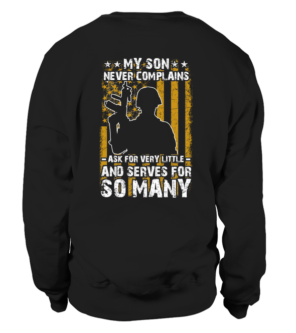 Army Mom Never Complains T-shirts - MotherProud
