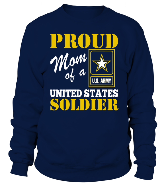Proud Mom Of US Soldier Sweater Unisex - MotherProud