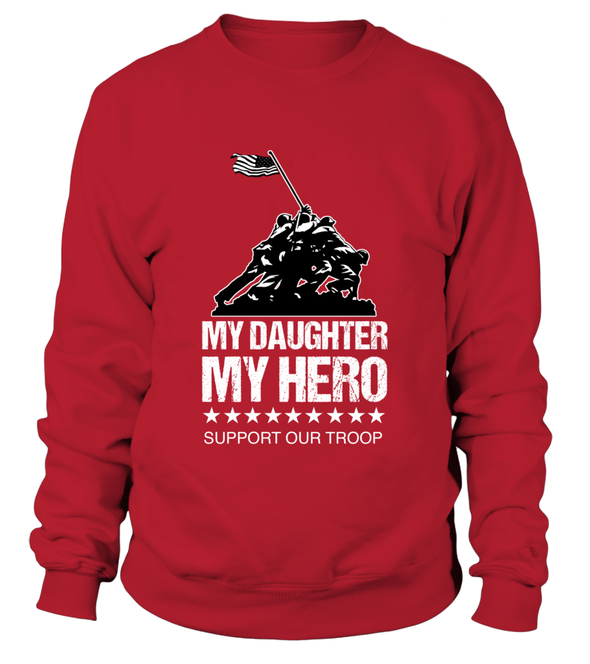 Red Friday My Daughter My Hero T-shirts - MotherProud