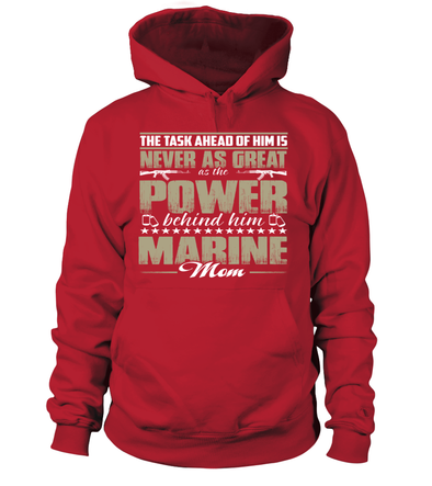 Marine Mom Power T-shirts - MotherProud