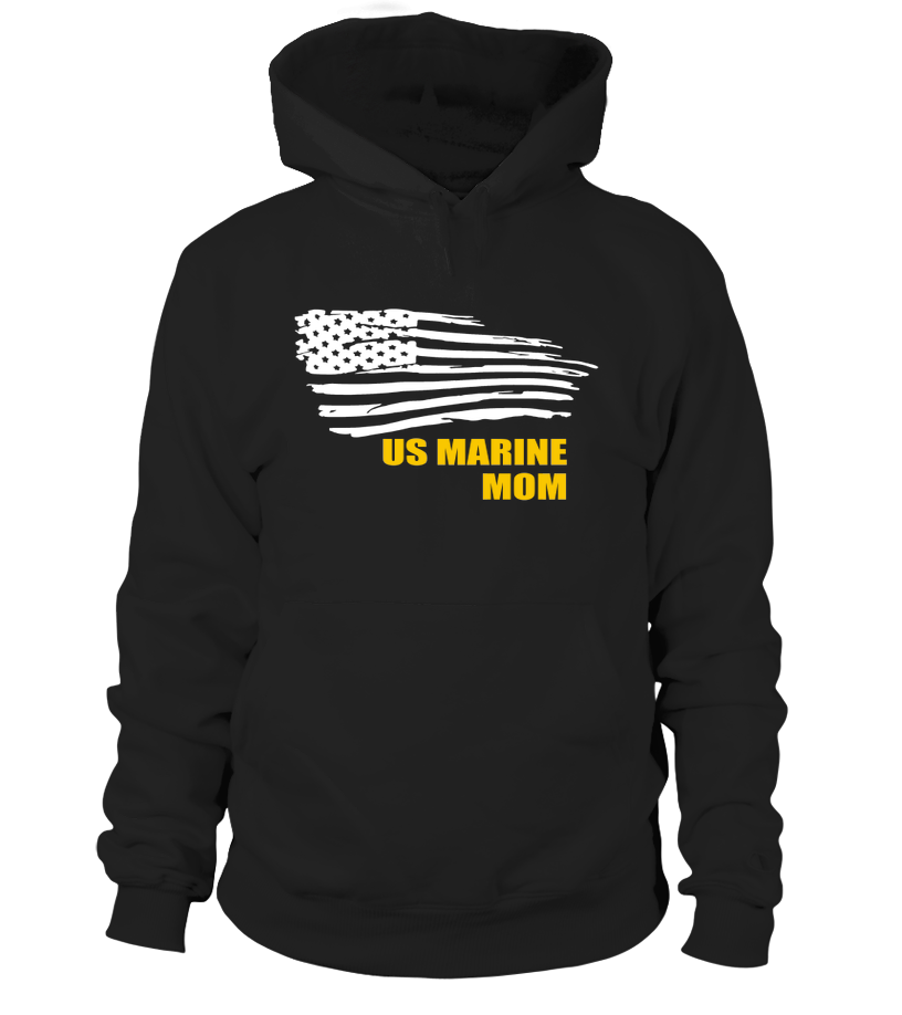 US Marine Mom Flying Flag T-shirts – MotherProud