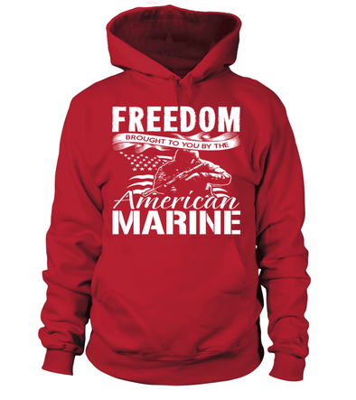 Marine Mom Freedom Brought To You T-shirts - MotherProud