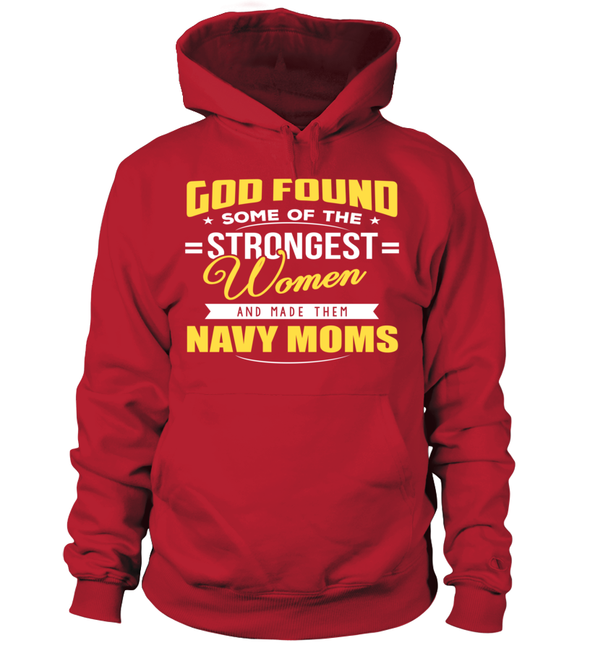 Navy Moms Strongest T-shirts - MotherProud