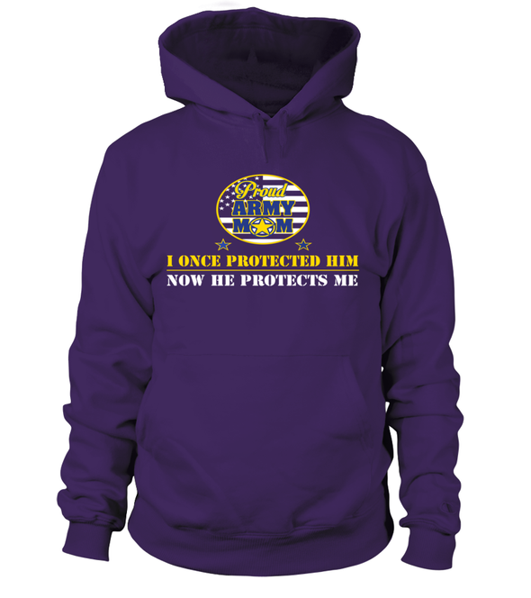 Army Mom Once Protected T-shirts - MotherProud