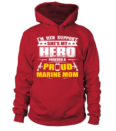 Marine Mom Forever Daughter T-shirts - MotherProud