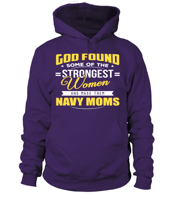 Navy Moms Strongest T-shirts - MotherProud