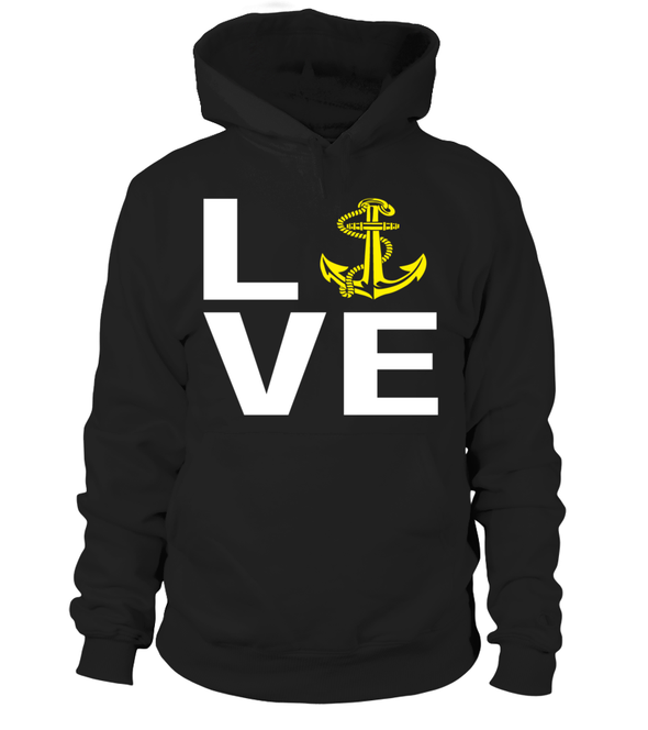 Navy LOVE T-shirts - MotherProud