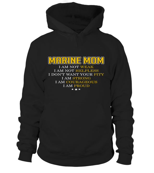 Marine Mom I Am Proud T-shirts - MotherProud