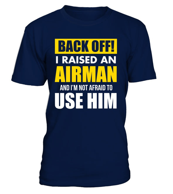 Air Force Mom Back OFF T-shirts - MotherProud
