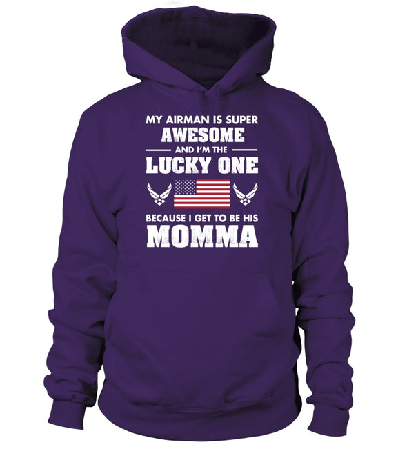 Air Force Mom Lucky One T-shirts - MotherProud