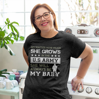 Army Mom Daughter No Matter How Much T-shirts - MotherProud