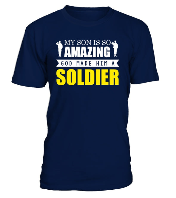 Army Mom God Made Soldier - MotherProud