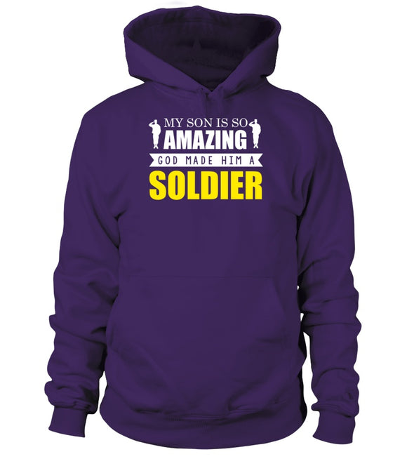 Army Mom God Made Soldier - MotherProud
