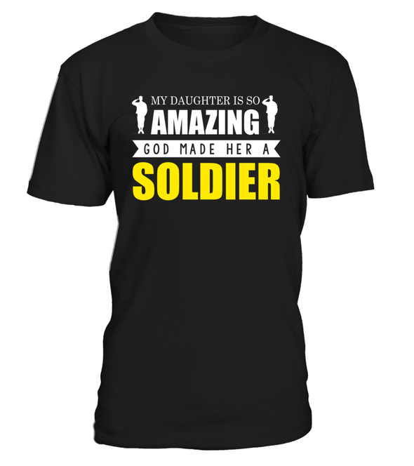 Army Mom God Made Soldier Daughter - MotherProud
