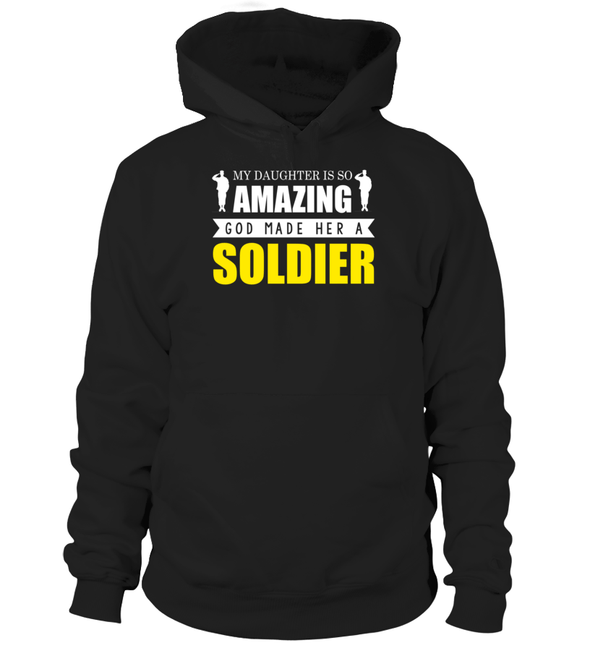 Army Mom God Made Soldier Daughter - MotherProud