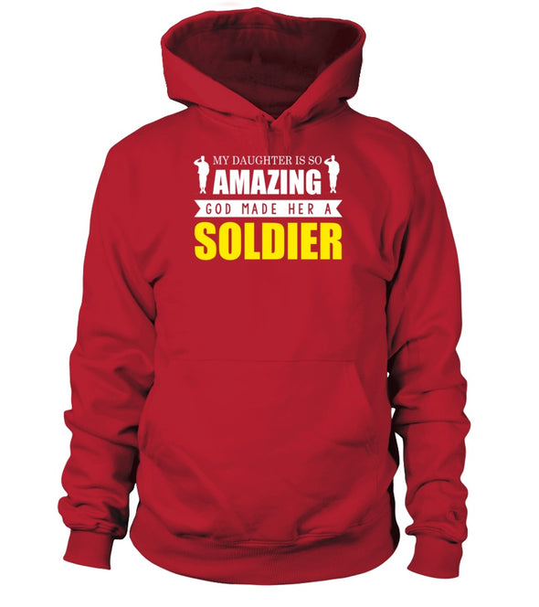 Army Mom God Made Soldier Daughter - MotherProud