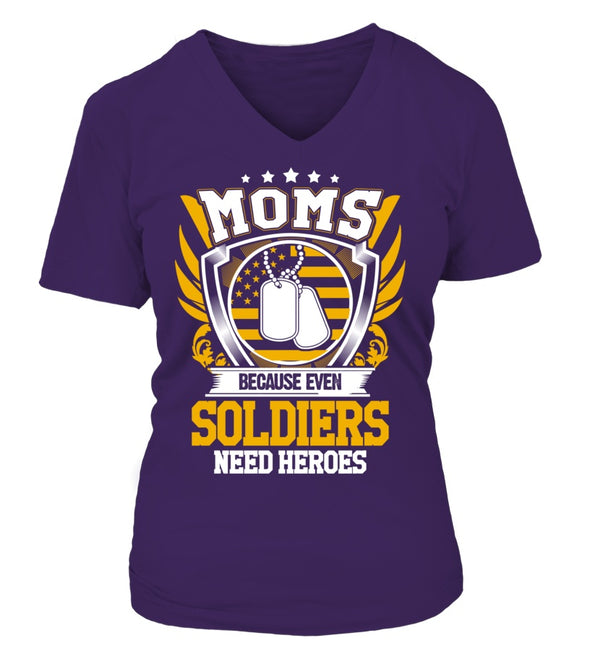 Army Mom Heroes T-shirts - MotherProud