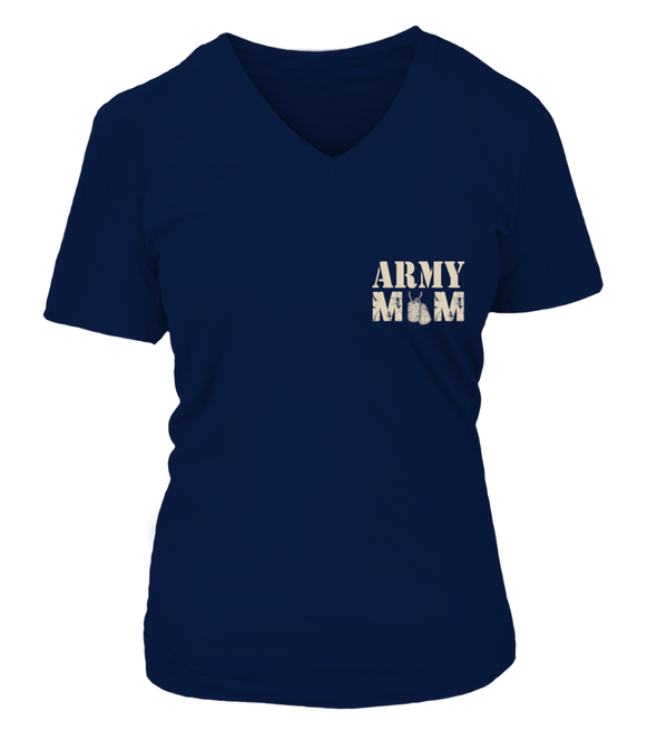 Army Mom She Risks Her Life T-shirts - MotherProud