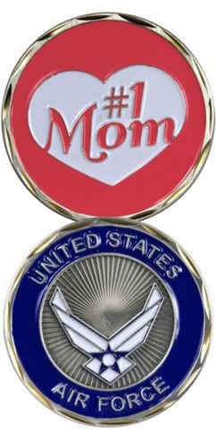 U.S. Air Force #1 MOM Challenge Coin - MotherProud
