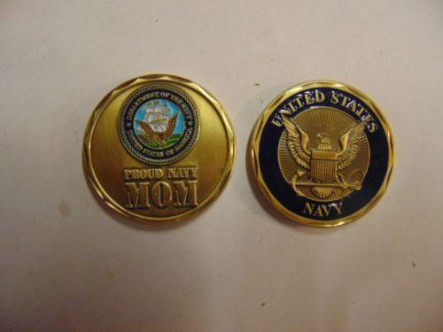 United States Navy Mom Challenge Coin - MotherProud