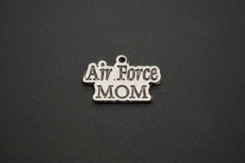 Pewter "Air Force Mom" Charm - MotherProud