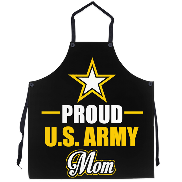 Proud U.S Army Mom String Apron - MotherProud