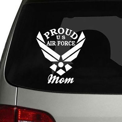 Air force Mom Vinyl Car Decal Sticker
