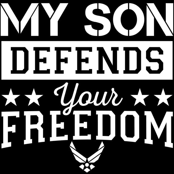 Air Force Mom Defends Freedom Decal - MotherProud