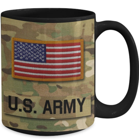 US Army mom Personalized Officer Mug