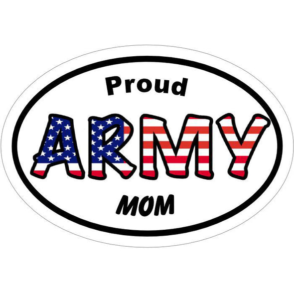 Army Mom Vinyl Decal Window Sticker