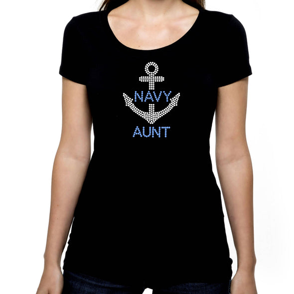 Navy Aunt t-shirt