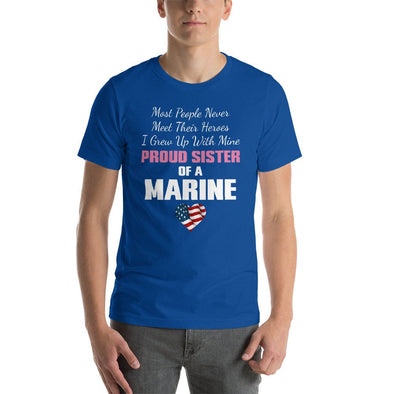 Proud Sister Of A US Marine Unisex T-Shirt