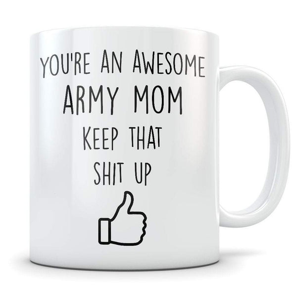 Army Mom Gifts U.S Mug