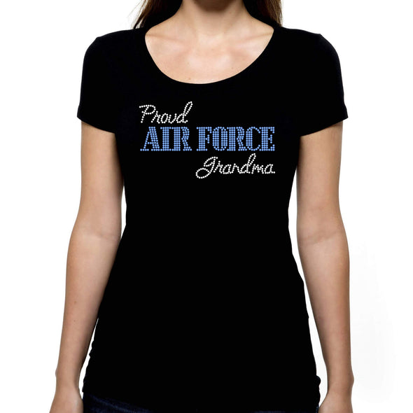 Proud Air Force Grandma t-shirt