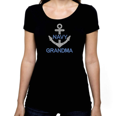 Navy Grandma t-shirt