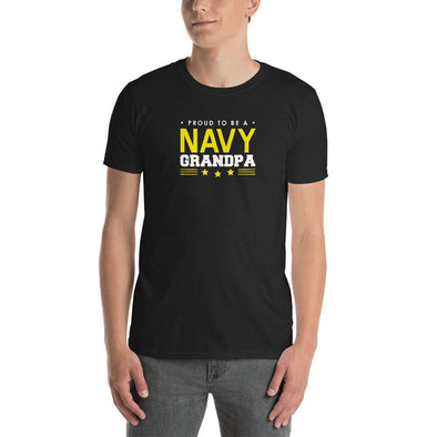 Proud To Be A Navy Grandpa T Shirt
