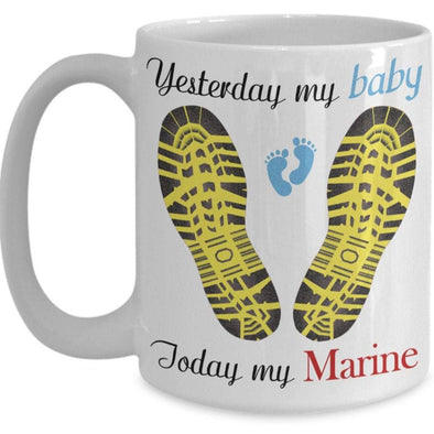 Marine Mom Mug Coffee Tea Cup