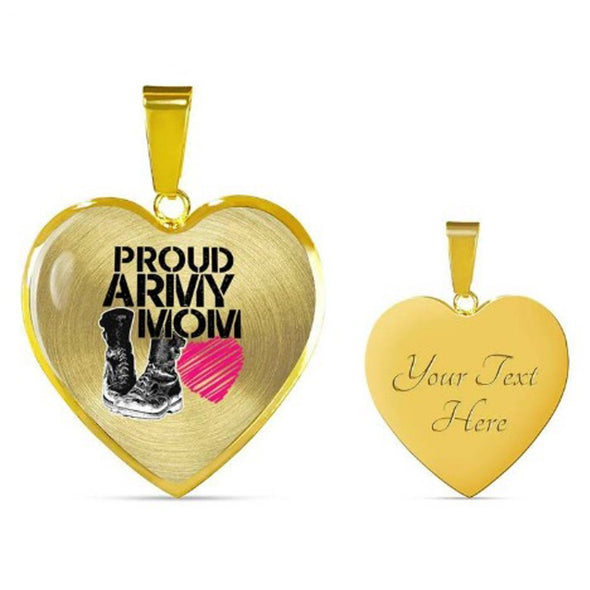 Army Mom Personalized Jewelry Necklace