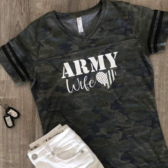 Army Wife Camo Shirt
