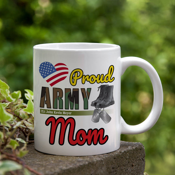 army mom Ceramic Coffee Mug
