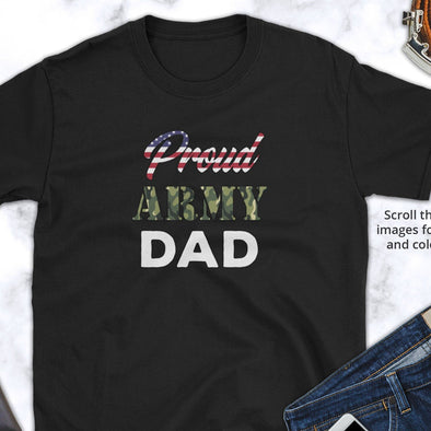 Army Dad T-Shirt Gifts
