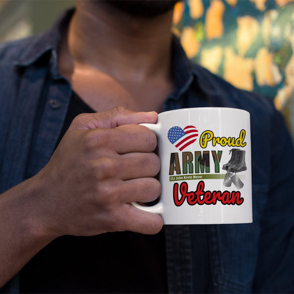 army mom Ceramic Coffee Mug