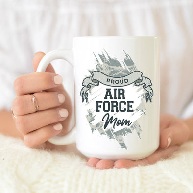 Proud Air Force Mom Mug Coffee