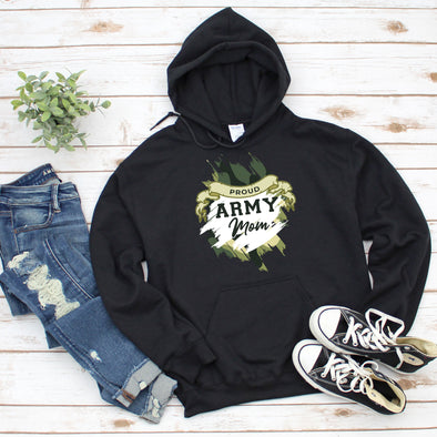 Proud Army Mom Hoodie,