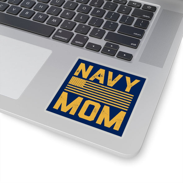 Navy Mom decal for Car Windows laptop