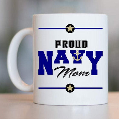 Navy Mom Gift Mug