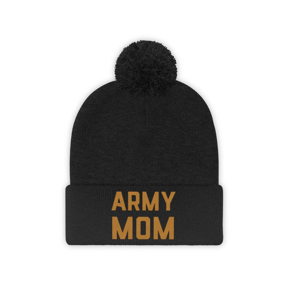 Army Mom Beanie Knit Hat