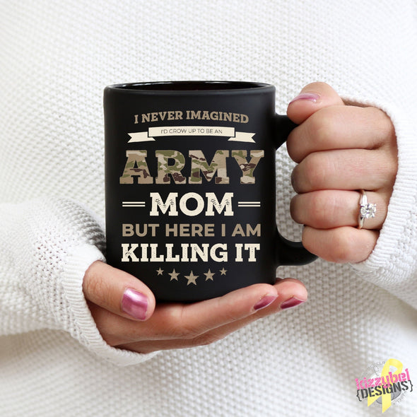 Army Mom Mug Coffee Cups